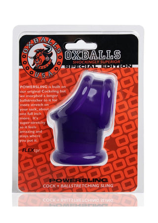 Oxballs - Powersling Cock And Ball Stretcher Sling - Black