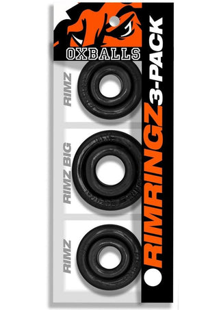 Oxballs - RIMRINGZ multi size 3-pack CLEAR