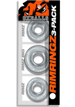 Oxballs - RIMRINGZ multi size 3-pack BLACK