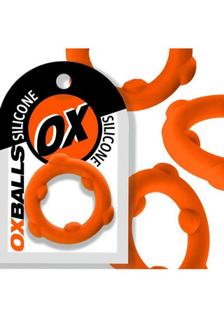 Oxballs - SPINNER single silicone ring ORANGE SILICONE