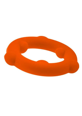 Oxballs - SPINNER single silicone ring YELLOW SILICONE