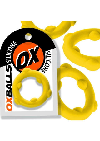 Oxballs - SPINNER single silicone ring RED SILICONE