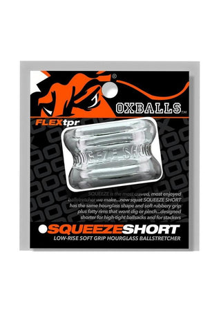 Oxballs - SQUEEZE SHORT ballstretcher CLEAR