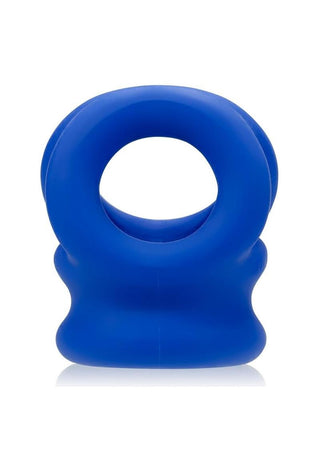 Oxballs Tri-Squeeze Silicone 3-Ring Ball Stretching Sling - Clear Ice