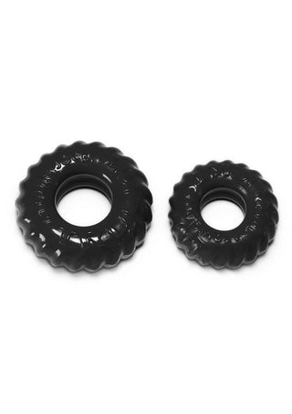 Oxballs Truckt Cock Ring (2 pack) - Black