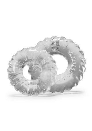 Oxballs Truckt Cock Ring (2 pack) - Black