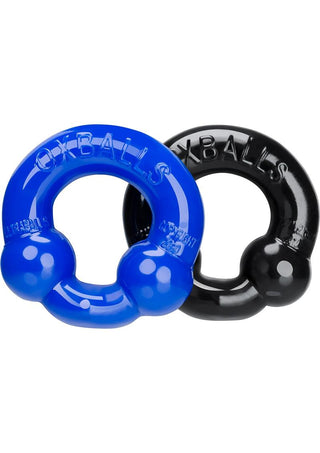 Oxballs - Ultraballs Cockring 2pk - Black & Clear