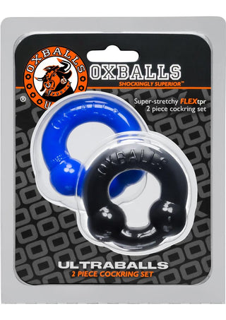 Oxballs Ultraballs Cockring Red And Steel