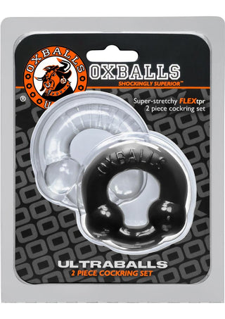 Oxballs Ultraballs Cockring Red And Steel
