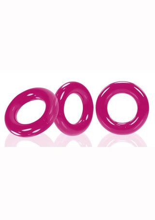 Oxballs Willy Rings Cock Rings (3 pack) - Clear