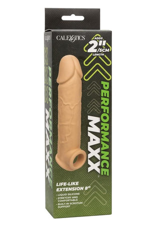 Performance Maxx Life-Like Extension 8in - Chocolate