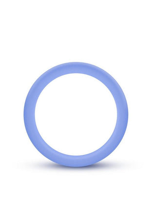 Performance Silicone Cock Ring - Blue