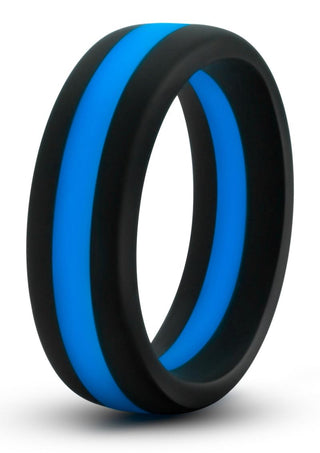 Performance Silicone Go Pro Cock Ring - Black/Gold