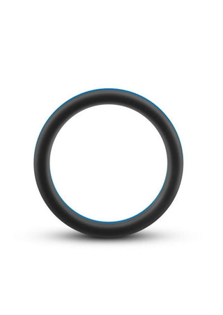 Performance Silicone Go Pro Cock Ring - Black/Gold