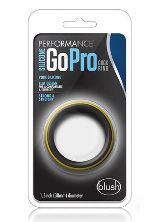 Performance Silicone Go Pro Cock Ring - Red