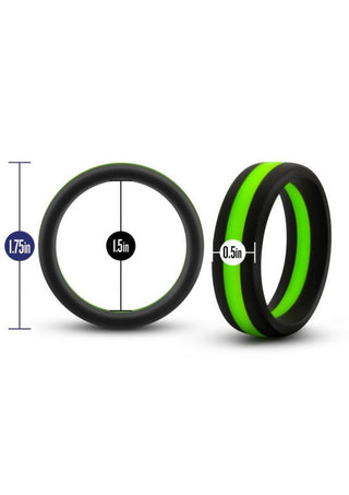 Performance Silicone Go Pro Cock Ring - Red