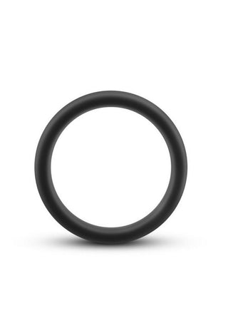 Performance Silicone Go Pro Cock Ring - Black/Blue