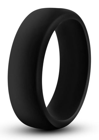 Performance Silicone Go Pro Cock Ring - Black/Green
