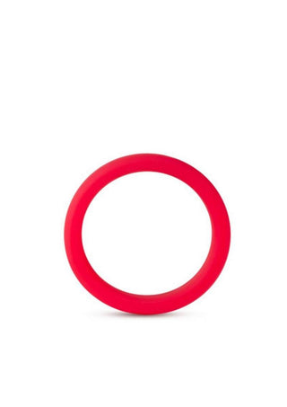 Performance Silicone Go Pro Cock Ring - Black/Green