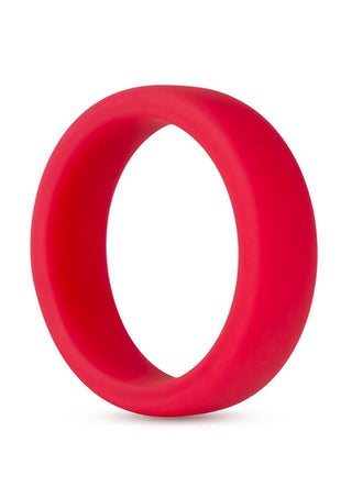 Performance Silicone Go Pro Cock Ring - Black/Green