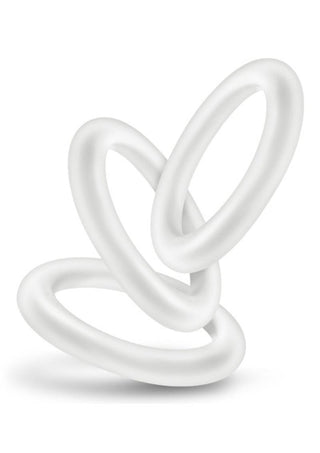 Performance VS2 Pure Premium Silicone Cock Rings - Small - Black