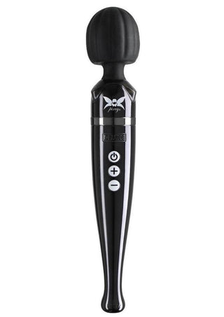 Pixey Deluxe Rechargeable Wireless Wand - Black Chrome