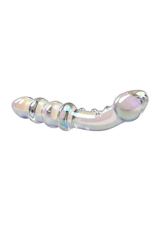 Playboy Jewels Iridescent Glass Double-Ended Dildo