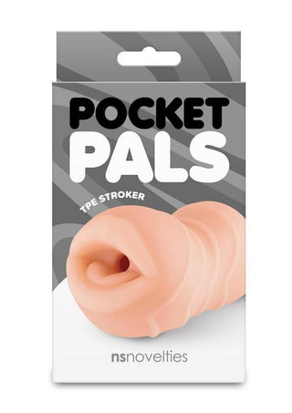 Pocket Pals Stroker - Mouth - Vanilla