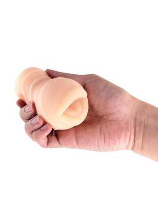 Pocket Pals Stroker - Mouth - Caramel