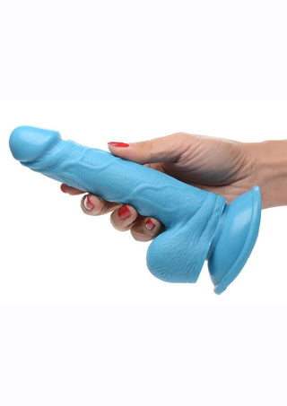 Pop Peckers 6.5" Dildo with Balls and Suction Cup