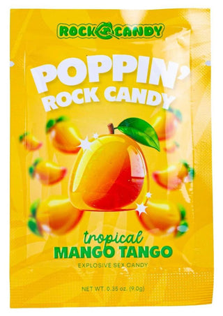 Popping Rock Candy Display- Tropical Fruit Oral Sex Candy - 36 Packs Per Display