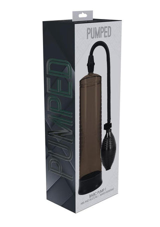 Pumped Basic Pump 1 Water Resistant Silicone Penis Pump - Clear