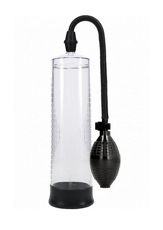 Pumped Basic Pump 1 Water Resistant Silicone Penis Pump - Black