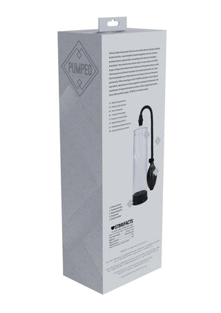 Pumped Basic Pump 1 Water Resistant Silicone Penis Pump - Black