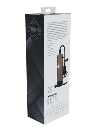Pumped Basic Pump 2 Water Resistant Silicone Penis Pump - Blue
