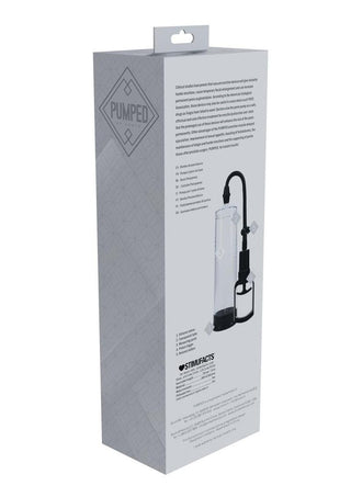 Pumped Basic Pump 2 Water Resistant Silicone Penis Pump - Blue