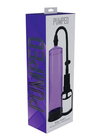 Pumped Basic Pump 2 Water Resistant Silicone Penis Pump - Green