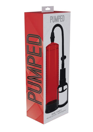 Pumped Basic Pump 2 Water Resistant Silicone Penis Pump - Green