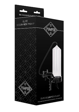 Pumped By Shots Elite Beginner Penis Pump - Red
