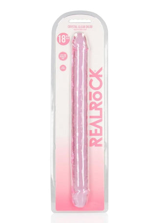 Realrock Crystal Clear Double Dong