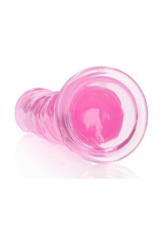 RealRock Crystal Clear Straight Dildo