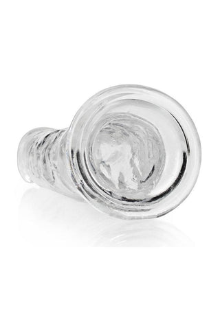 RealRock Crystal Clear Straight Dildo