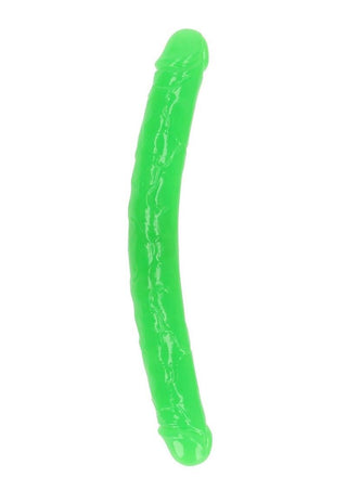 RealRock - Double Dong Glow in the Dark Dildo 15"