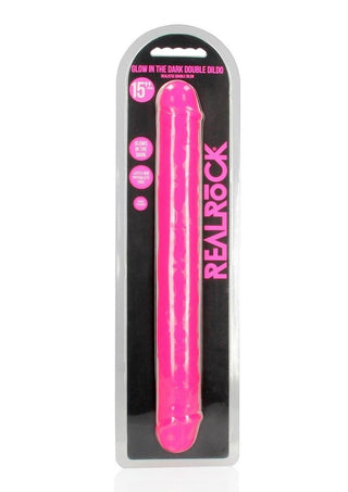 RealRock - Double Dong Glow in the Dark Dildo 15"