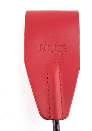 Rouge Leather Riding Crop