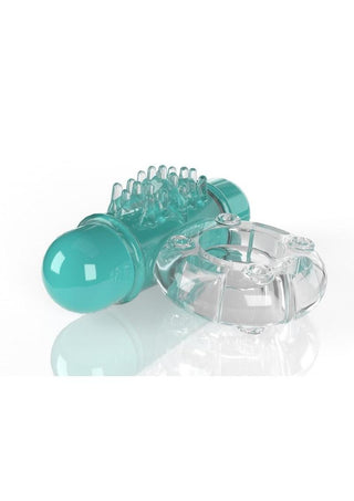 Screaming O 4B O Wow Vibrating Ring - Blueberry