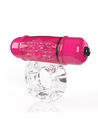 Screaming O 4B O Wow Vibrating Ring - Grape