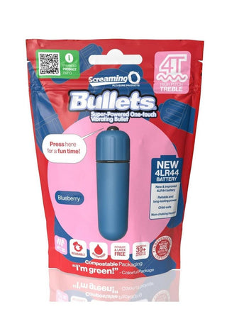 Screaming O 4T Bullet Vibrator - Strawberry