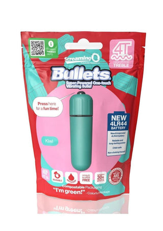 Screaming O 4T Bullet Vibrator - Blueberry