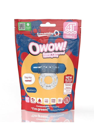 Screaming O 4T O Wow Vibrating Ring - Kiwi